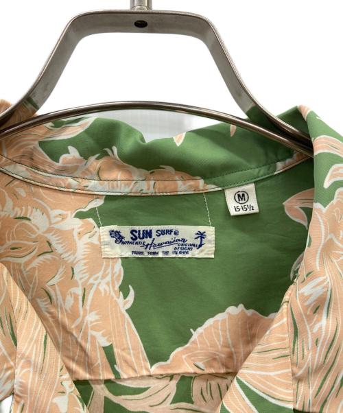 Sun Surf（サンサーフ）Sun Surf (サンサーフ) Sun Surf　アロハシャツ グリーン サイズ:Mの古着・服飾アイテム