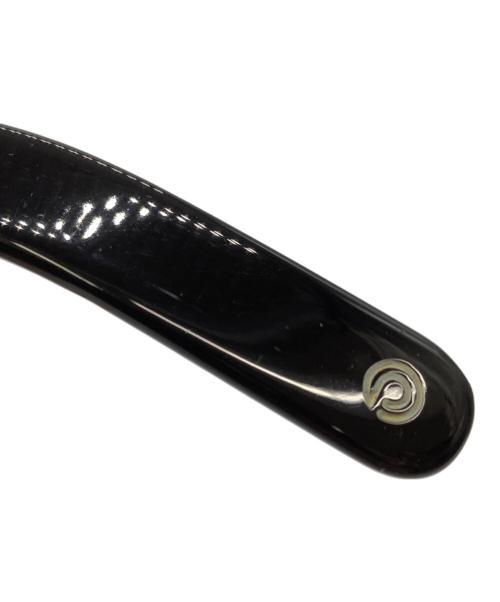 purple&grey（パープルアンドグレー）purple&grey (パープルアンドグレー) purple&grey　伊達眼鏡 ブラックの古着・服飾アイテム