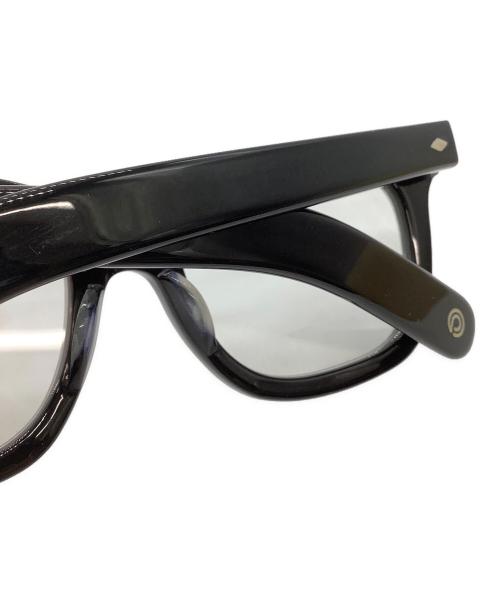 purple&grey（パープルアンドグレー）purple&grey (パープルアンドグレー) purple&grey　伊達眼鏡 ブラックの古着・服飾アイテム