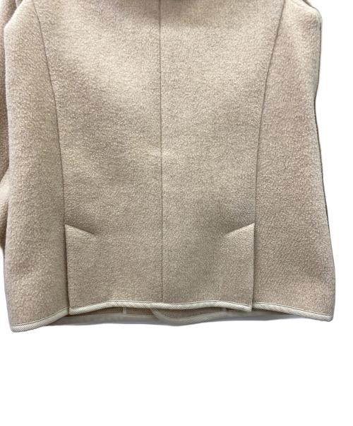 DANTON（ダントン）DANTON (ダントン) ウールモッサダブルコート ベージュ サイズ:Mの古着・服飾アイテム