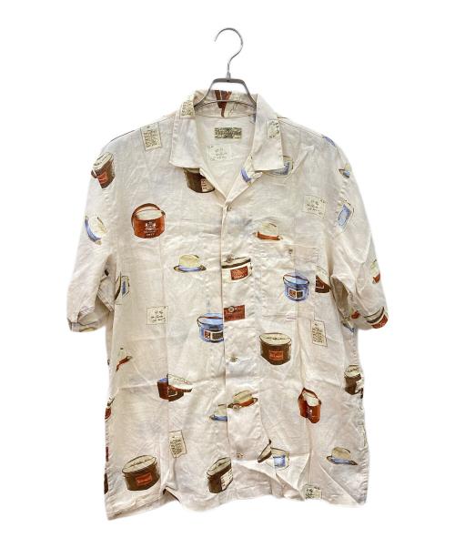 PAPAS（パパス）PAPAS (パパス) アロハシャツ ピンク サイズ:50の古着・服飾アイテム