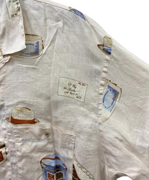 PAPAS（パパス）PAPAS (パパス) アロハシャツ ピンク サイズ:50の古着・服飾アイテム