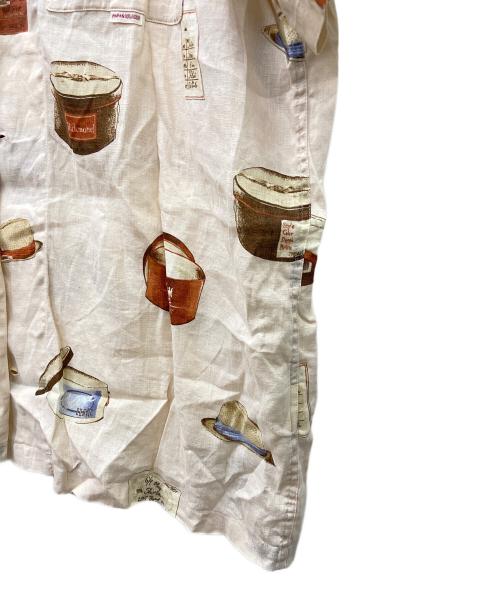 PAPAS（パパス）PAPAS (パパス) アロハシャツ ピンク サイズ:50の古着・服飾アイテム