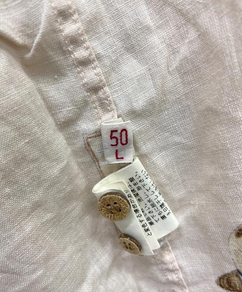 PAPAS（パパス）PAPAS (パパス) アロハシャツ ピンク サイズ:50の古着・服飾アイテム