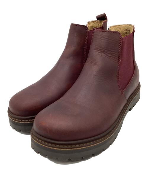 BIRKENSTOCK（ビルケンシュトック）BIRKENSTOCK (ビルケンシュトック) サイドゴアブーツ ボルドー サイズ:37Eの古着・服飾アイテム