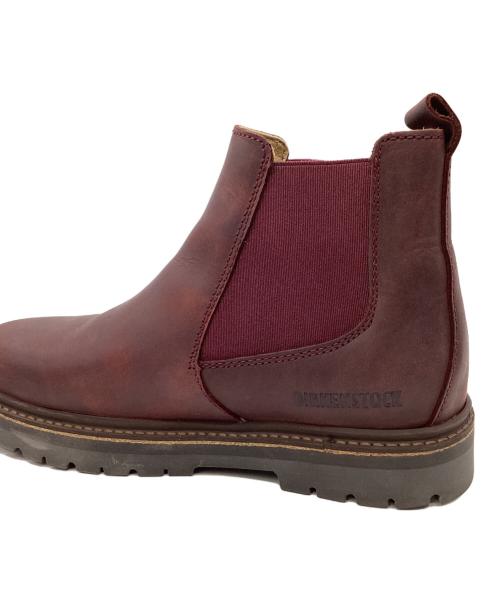 BIRKENSTOCK（ビルケンシュトック）BIRKENSTOCK (ビルケンシュトック) サイドゴアブーツ ボルドー サイズ:37Eの古着・服飾アイテム