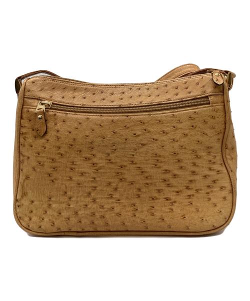 JRA（ジェーアールエー）JRA (ジェーアールエー) JRA　オーストリッチ　ショルダーバッグ イエローの古着・服飾アイテム