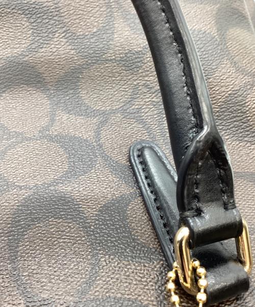 COACH（コーチ）COACH (コーチ) COACH　シグネチャー　2WAYバッグ ブラウンの古着・服飾アイテム