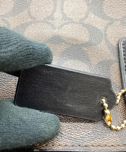 COACH（コーチ）COACH (コーチ) COACH　シグネチャー　2WAYバッグ ブラウンの古着・服飾アイテム