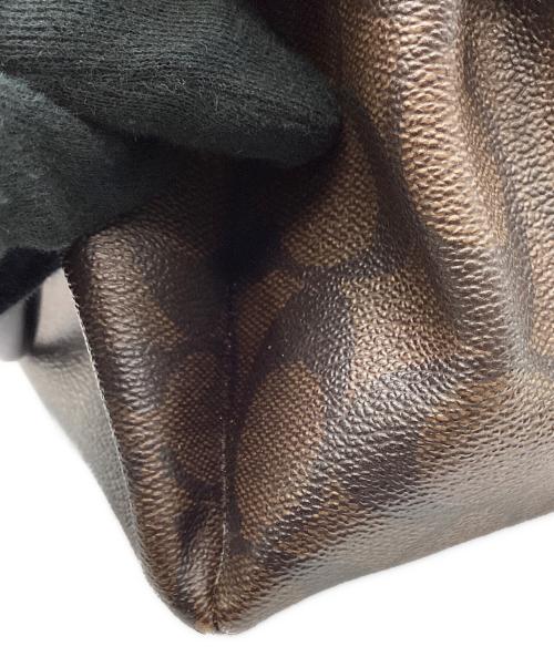 COACH（コーチ）COACH (コーチ) COACH　シグネチャー　2WAYバッグ ブラウンの古着・服飾アイテム