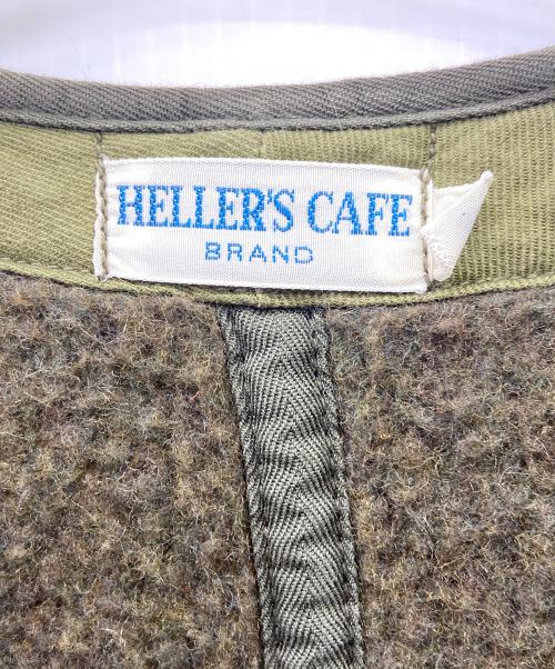 Heller's cafe（ヘラーズカフェ）HELLER'S CAFE (ヘラーズカフェ) ベスト オリーブ サイズ:36の古着・服飾アイテム