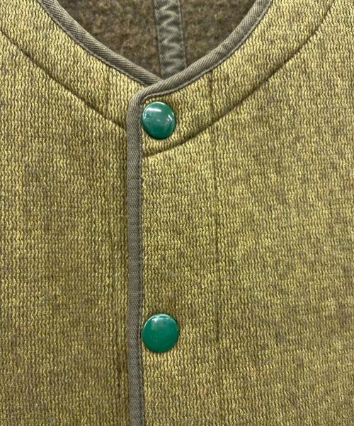 Heller's cafe（ヘラーズカフェ）HELLER'S CAFE (ヘラーズカフェ) ベスト オリーブ サイズ:36の古着・服飾アイテム