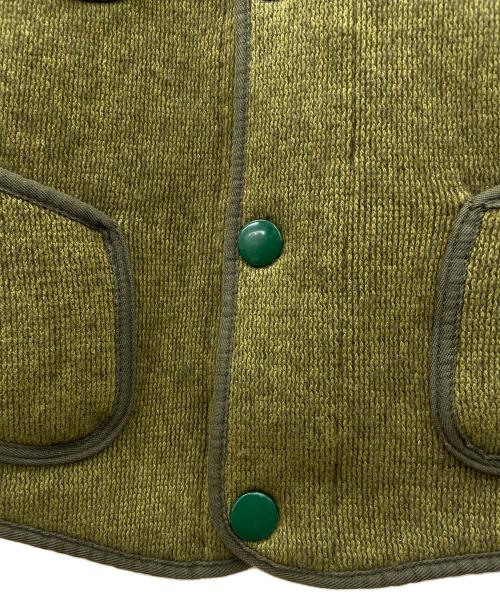 Heller's cafe（ヘラーズカフェ）HELLER'S CAFE (ヘラーズカフェ) ベスト オリーブ サイズ:36の古着・服飾アイテム