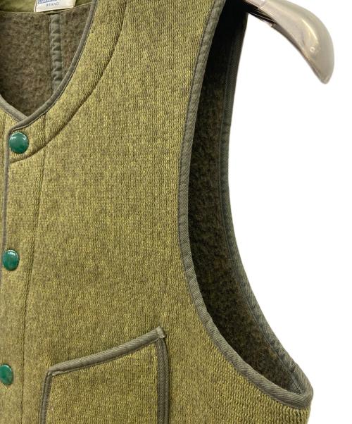 Heller's cafe（ヘラーズカフェ）HELLER'S CAFE (ヘラーズカフェ) ベスト オリーブ サイズ:36の古着・服飾アイテム