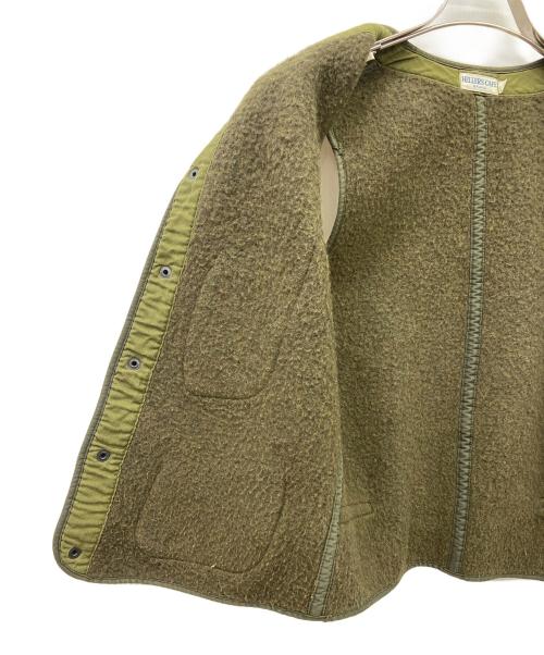 Heller's cafe（ヘラーズカフェ）HELLER'S CAFE (ヘラーズカフェ) ベスト オリーブ サイズ:36の古着・服飾アイテム