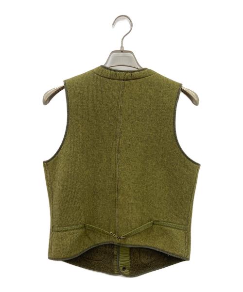 Heller's cafe（ヘラーズカフェ）HELLER'S CAFE (ヘラーズカフェ) ベスト オリーブ サイズ:36の古着・服飾アイテム