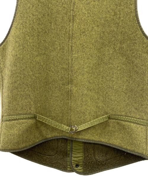 Heller's cafe（ヘラーズカフェ）HELLER'S CAFE (ヘラーズカフェ) ベスト オリーブ サイズ:36の古着・服飾アイテム