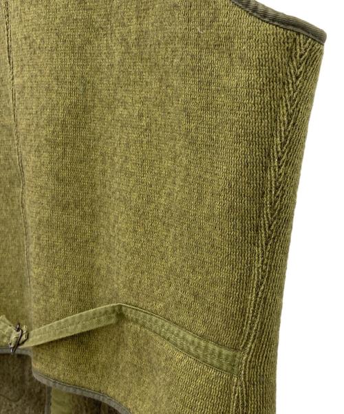 Heller's cafe（ヘラーズカフェ）HELLER'S CAFE (ヘラーズカフェ) ベスト オリーブ サイズ:36の古着・服飾アイテム