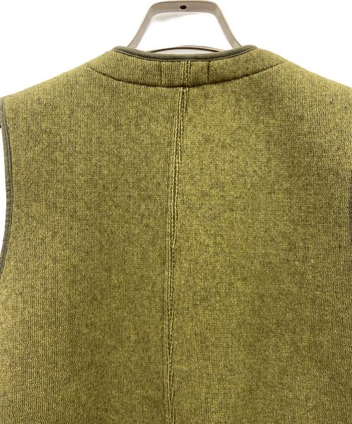 Heller's cafe（ヘラーズカフェ）HELLER'S CAFE (ヘラーズカフェ) ベスト オリーブ サイズ:36の古着・服飾アイテム