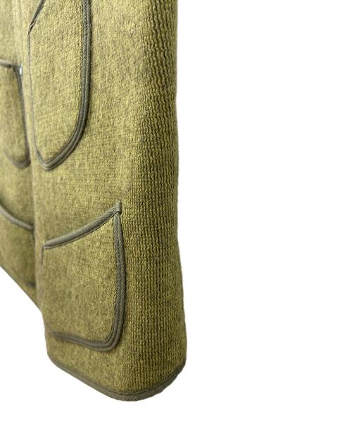 Heller's cafe（ヘラーズカフェ）HELLER'S CAFE (ヘラーズカフェ) ベスト オリーブ サイズ:36の古着・服飾アイテム