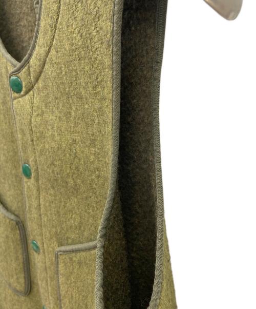 Heller's cafe（ヘラーズカフェ）HELLER'S CAFE (ヘラーズカフェ) ベスト オリーブ サイズ:36の古着・服飾アイテム