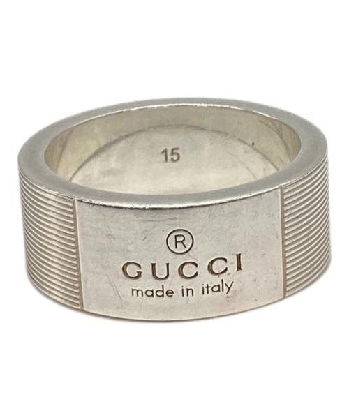 GUCCI（グッチ）GUCCI (グッチ) GUCCI　シルバーリング サイズ:15号の古着・服飾アイテム
