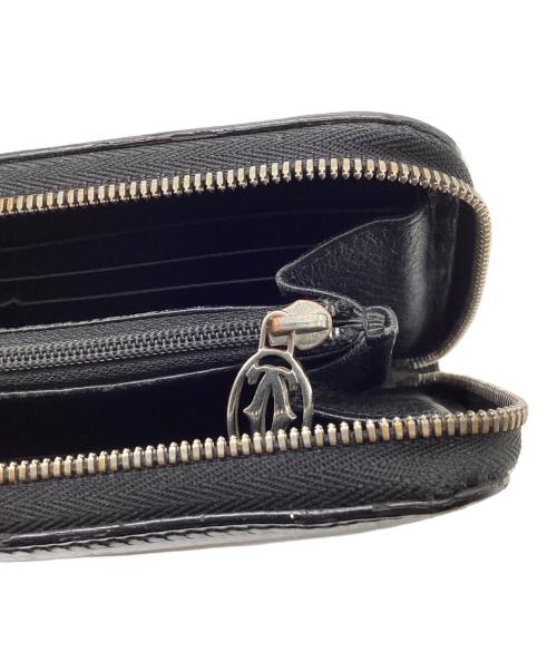Cartier（カルティエ）Cartier (カルティエ) Cartier	ハッピーバースデー　　ラウンドファスナー財布 ブラックの古着・服飾アイテム