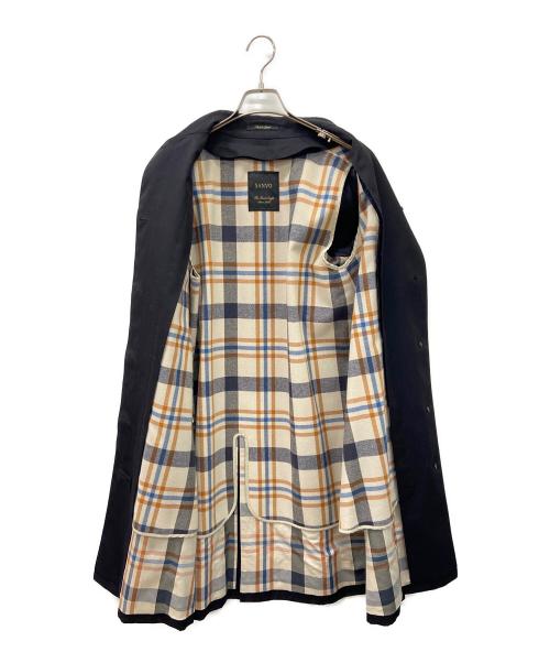 SANYO（サンヨー）SANYO (サンヨー) ステンカラーコート ネイビー サイズ:36の古着・服飾アイテム
