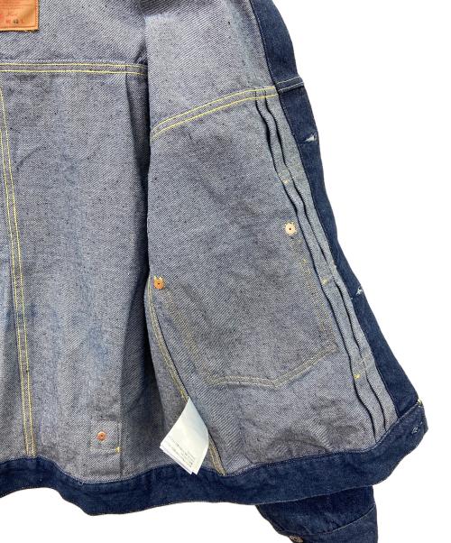 NEO SARTIC（ネオサーティック）NEO SARTIC (ネオサーティック) 大戦モデル 革パッチ デニムジャケット インディゴ サイズ:40の古着・服飾アイテム