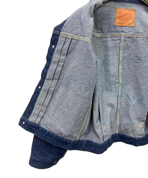 NEO SARTIC（ネオサーティック）NEO SARTIC (ネオサーティック) 大戦モデル 革パッチ デニムジャケット インディゴ サイズ:40の古着・服飾アイテム