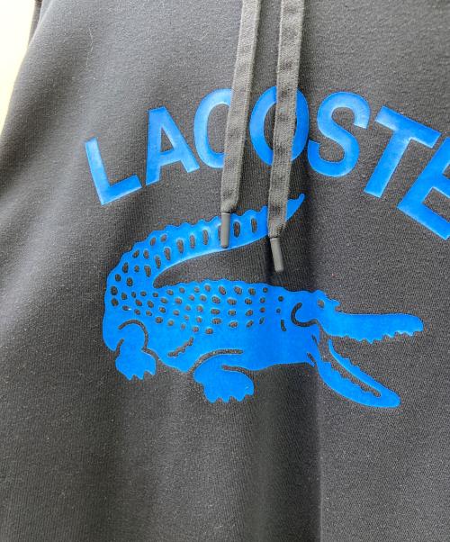 LACOSTE（ラコステ）LACOSTE (ラコステ) プルオーバーパーカー ネイビー×ブルー サイズ:3の古着・服飾アイテム