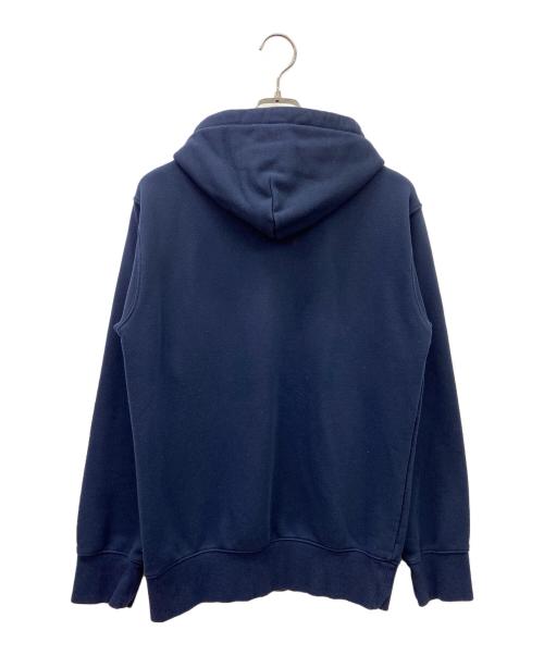 LACOSTE（ラコステ）LACOSTE (ラコステ) プルオーバーパーカー ネイビー×ブルー サイズ:3の古着・服飾アイテム