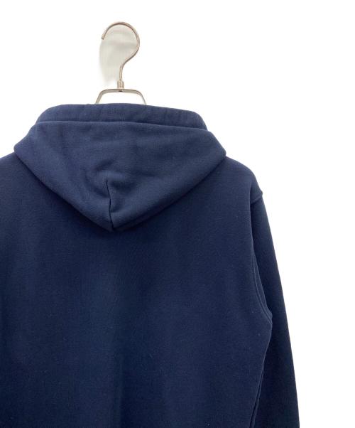 LACOSTE（ラコステ）LACOSTE (ラコステ) プルオーバーパーカー ネイビー×ブルー サイズ:3の古着・服飾アイテム