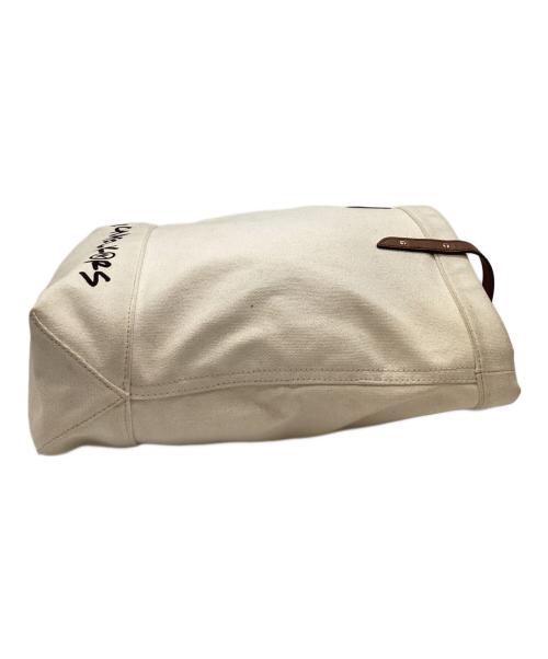 MICHAEL KORS（マイケル・コース）MICHAEL KORS (マイケル・コース) MICHAEL KORS　トートバッグ アイボリー×ブラウンの古着・服飾アイテム