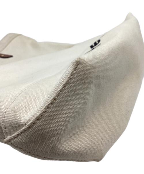 MICHAEL KORS（マイケル・コース）MICHAEL KORS (マイケル・コース) MICHAEL KORS　トートバッグ アイボリー×ブラウンの古着・服飾アイテム