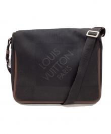 LOUIS VUITTON（ルイ ヴィトン）の古着「LOUIS VUITTON　ダミエ・ジェアン　ショルダーバッグ」｜ブラック