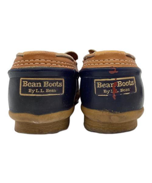 L.L.Bean（エルエルビーン マウンテンパーカー）L.L.Bean (エルエルビーン) L.L.Bean　レインシューズ ネイビー×ブラウン サイズ:10LMの古着・服飾アイテム