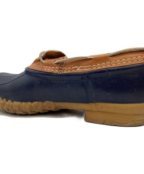 L.L.Bean（エルエルビーン マウンテンパーカー）L.L.Bean (エルエルビーン) L.L.Bean　レインシューズ ネイビー×ブラウン サイズ:10LMの古着・服飾アイテム