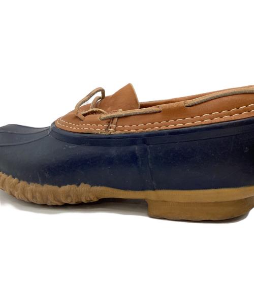 L.L.Bean（エルエルビーン マウンテンパーカー）L.L.Bean (エルエルビーン) L.L.Bean　レインシューズ ネイビー×ブラウン サイズ:10LMの古着・服飾アイテム