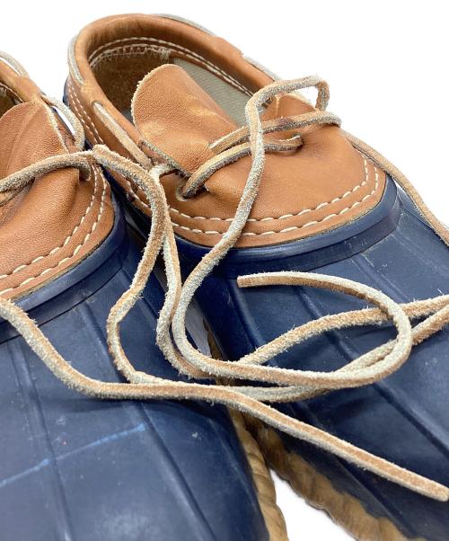 L.L.Bean（エルエルビーン マウンテンパーカー）L.L.Bean (エルエルビーン) L.L.Bean　レインシューズ ネイビー×ブラウン サイズ:10LMの古着・服飾アイテム