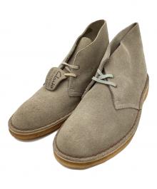 CLARKS ORIGINALS（クラークス オリジナルズ）の古着「Clarks Originals　デザートブーツ」｜ベージュ