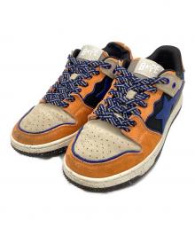 A BATHING APE（ア ベイシング エイプ）の古着「A BATHING APE　BAPE SK8 STA＃1　スニーカー」｜オレンジ×ベージュ