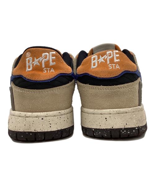 A BATHING APE（ア ベイシング エイプ）A BATHING APE (ア ベイシング エイプ) A BATHING APE　BAPE SK8 STA＃1　スニーカー オレンジ×ベージュ サイズ:26ｃｍの古着・服飾アイテム