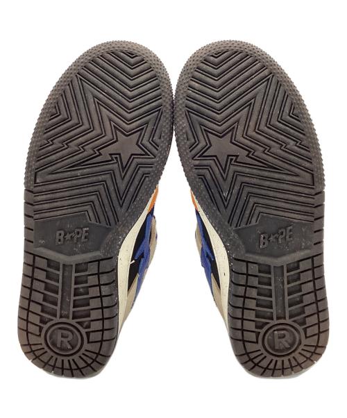 A BATHING APE（ア ベイシング エイプ）A BATHING APE (ア ベイシング エイプ) A BATHING APE　BAPE SK8 STA＃1　スニーカー オレンジ×ベージュ サイズ:26ｃｍの古着・服飾アイテム
