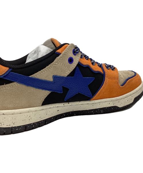 A BATHING APE（ア ベイシング エイプ）A BATHING APE (ア ベイシング エイプ) A BATHING APE　BAPE SK8 STA＃1　スニーカー オレンジ×ベージュ サイズ:26ｃｍの古着・服飾アイテム