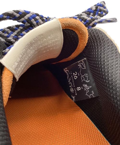 A BATHING APE（ア ベイシング エイプ）A BATHING APE (ア ベイシング エイプ) A BATHING APE　BAPE SK8 STA＃1　スニーカー オレンジ×ベージュ サイズ:26ｃｍの古着・服飾アイテム