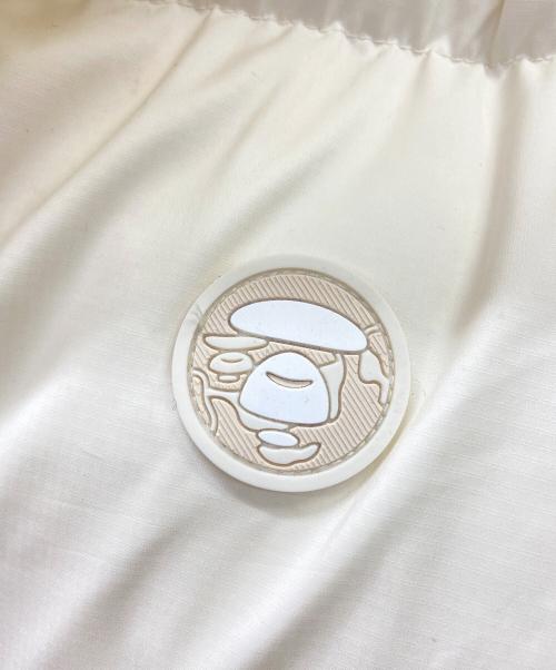 Aape BY A BATHING APE（エーエイプ バイ アベイシングエイプ）AAPE BY A BATHING APE (エーエイプ バイ アベイシングエイプ) ダウンジャケット アイボリー サイズ:Mの古着・服飾アイテム
