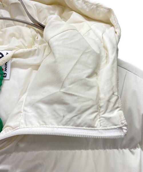 Aape BY A BATHING APE（エーエイプ バイ アベイシングエイプ）AAPE BY A BATHING APE (エーエイプ バイ アベイシングエイプ) ダウンジャケット アイボリー サイズ:Mの古着・服飾アイテム