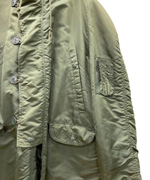 ALPHA（アルファ）ALPHA (アルファ) N-3Bタイプコート グリーン サイズ:Lの古着・服飾アイテム