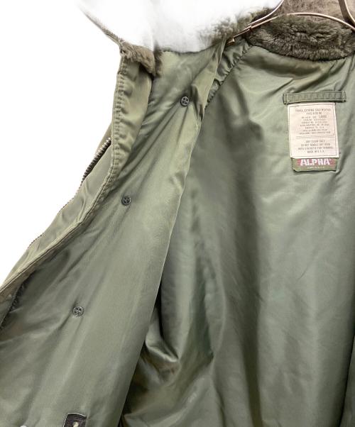 ALPHA（アルファ）ALPHA (アルファ) N-3Bタイプコート グリーン サイズ:Lの古着・服飾アイテム